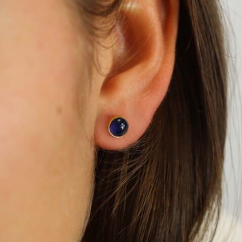 Sara sapphire Cabochon Earrings Heidi Kjeldsen Jewellery ER2473 (1)