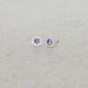 Viola Tanzanite Cluster Silver Earrings Heidi Kjeldsen Jewellery ER4985 still