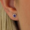 Viola Amethyst Cluster Earrings Heidi Kjeldsne Jewellers ER2982