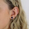Birgit Lapis Lazuli 9ct Yellow Gold Earstuds Heidi Kjeldsen Jewellery ER2613 Model