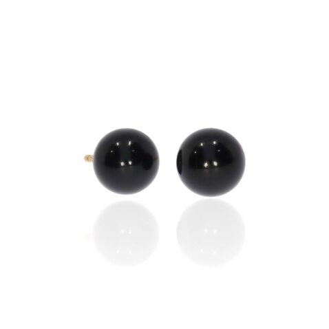Black Onyx Earrings Heidi Kjeldsen Jewellers ER5010 white