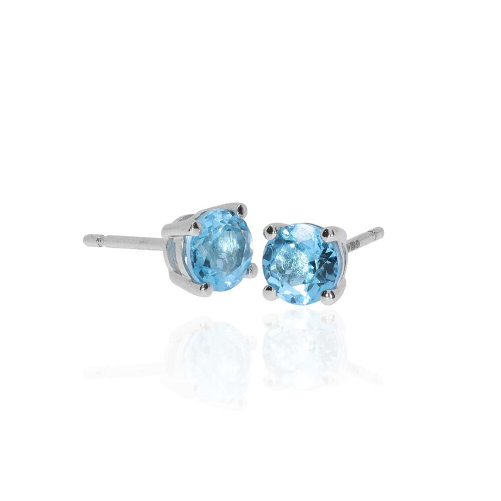 Blue Topaz Earrings Heidi Kjeldsen Jewellery ER5021 white1