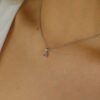 Dorit Citrine Clear Cubic Zirconia Cluster Pendant Heidi Kjeldsen Jewellery P1563 Model