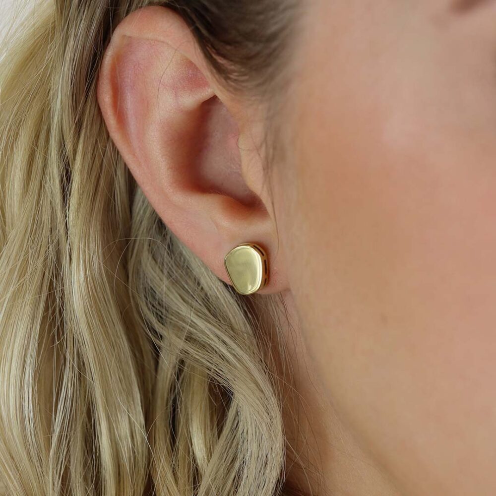 Eliza 18ct Yellow Gold Earrings Heidi Kjeldsen Jewellery ER4954 model