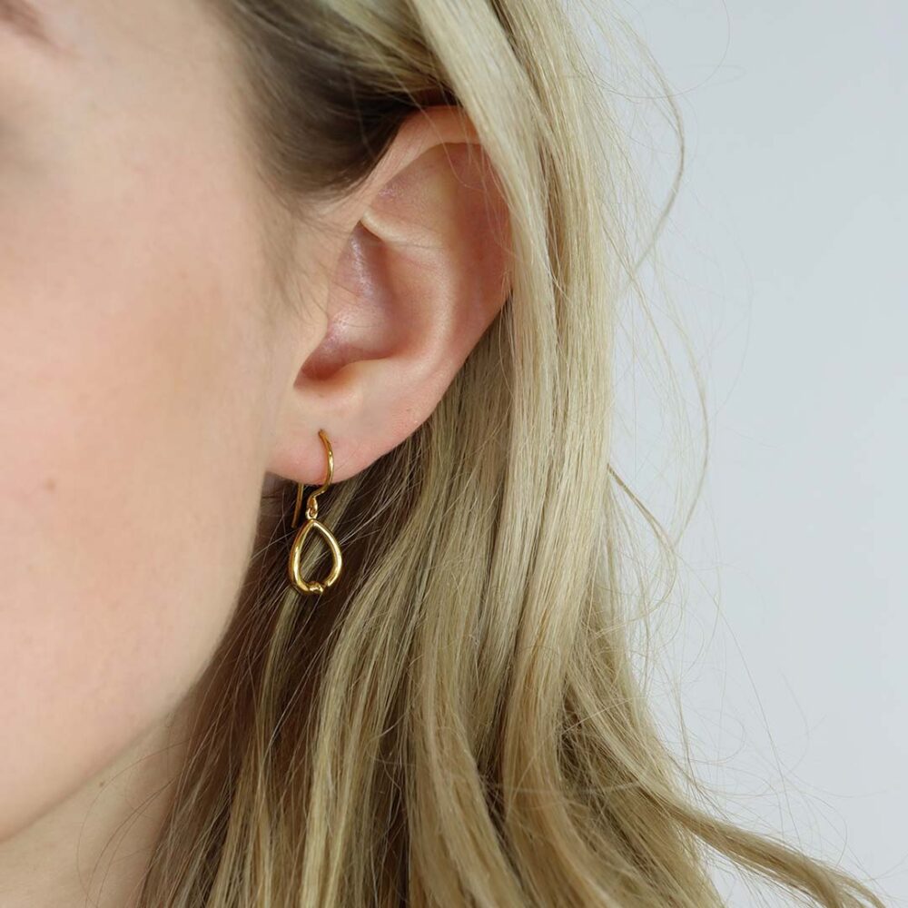 Eliza Kiss Drop Earrings Heidi Kjeldsen Jewellery ER4993 model