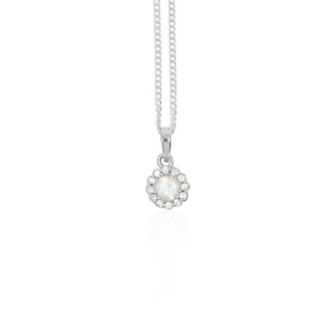 Elsa Moonstone Pendant Heidi Kjeldsen jewellery P1658 white