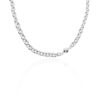Helle Belcher Ball Silver Necklace Heidi Kjeldsen Jewellery NL1345A white