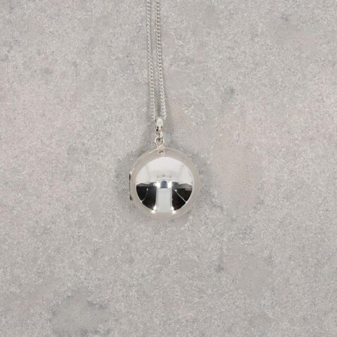 Helle Sterling Silver Ball Locket Heidi Kjeldsen Jewellery P1661 still