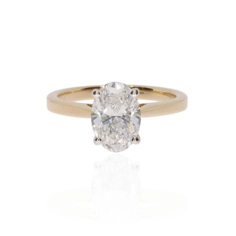 Karina Lab Grown Diamond Ring Heidi Kjeldsen Jewellery R4956 white