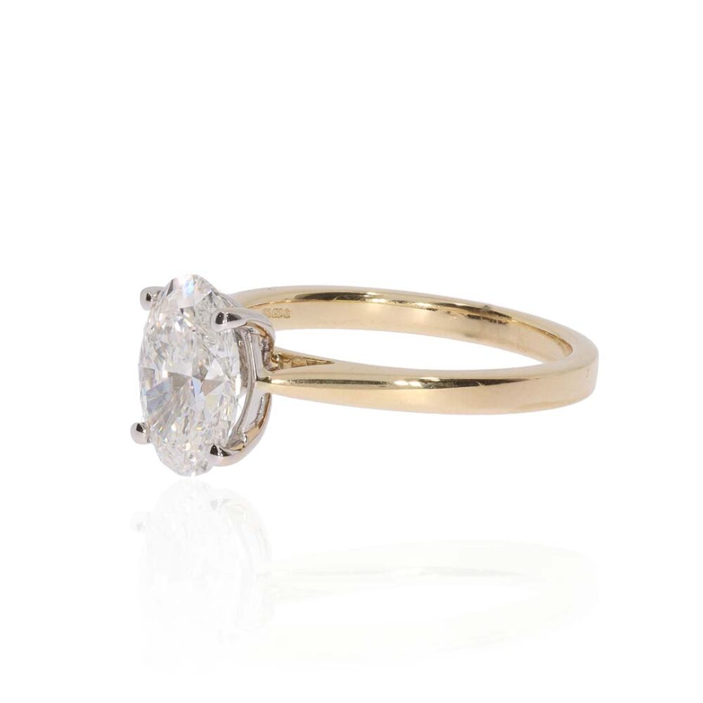 Karina Lab Grown Diamond Ring Heidi Kjeldsen Jewellery R4956 white1