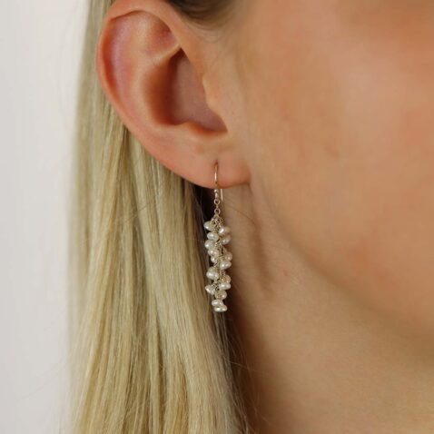 Margit Drop Pearl Earrings Heidi Kjeldsen Jewellery ER4734