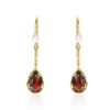 Mathilde Garnet Freshwater Pearls Earrings Heidi Kjeldsen Jewellery ER2577 2 small