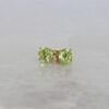 Nanna Peridot Round Yellow Gold Earrings Heidi Kjeldsen Jewellery ER1900 still