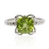 Nanna Peridot and Diamond Ring By Heidi Kjeldsen Jewellery R1539 Front