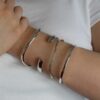 Nanna Silver Torque and Silver and Gold Wave Bangles Heidi Kjeldsen Jewellery BL1269 BL1321 BL4087 BL4088 model (2)