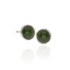 Nephrite Jade Earrings Heidi Kjeldsen Jewellers ER5016 white