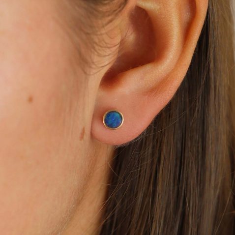 Per Black Opal Earrings Heidi Kjeldsen Jewellery ER4995 Model1 (1)