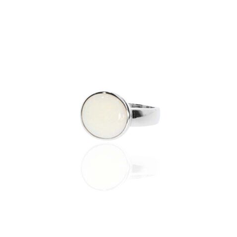 Per White Opal Silver Ring Heidi Kjeldsen Jewellery R1784 white1