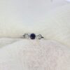 Sara Gorgeous Sapphire and Diamond 18ct Gold Ring by Heidi Kjeldsen Jewellery R1527 white