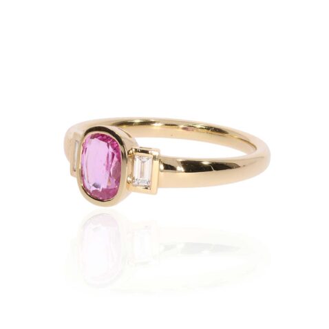 Sara Pink Sapphire Diamond Ring Heidi Kjeldsen Jewellery R1892 white1