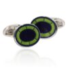 Sara Purple Green Silver Cufflinks Heidi Kjeldsen Jewellery CL0286 2