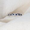 Sara Sapphire And Diamond Eternity Ring R1796 Heidi Kjeldsen Jewellery still