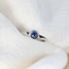 Sara Sapphire Rubover Ring Heidi Kjeldsen Jewellery R1752 still