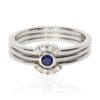 Sara sapphire and diamond ring by heidi kjeldsen jewellery 1499 front
