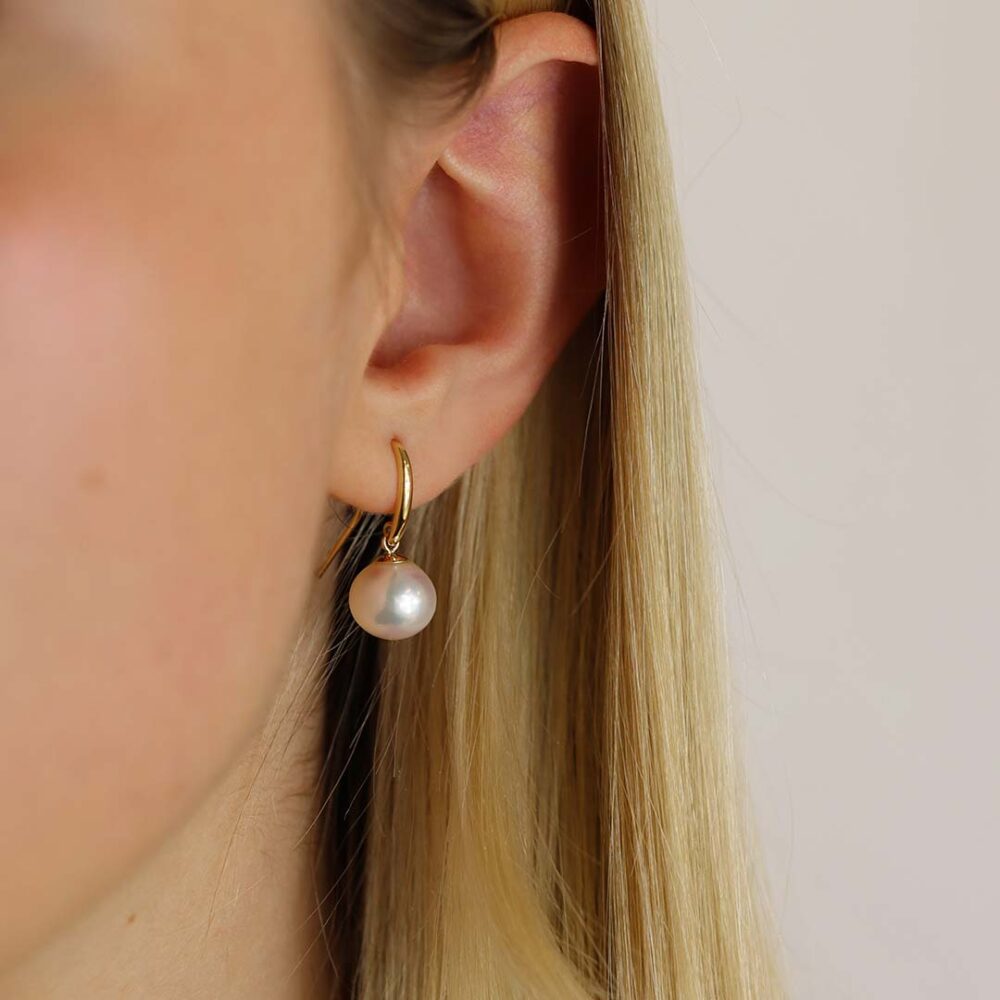 Sofia Cultured Pearl Drop Earrings Heidi Kjeldsen Jewellers ER5001