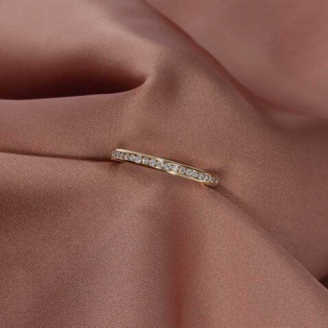 Sofia Diamond Eternity Ring Heidi Kjeldsen Jewellery R1524 pink