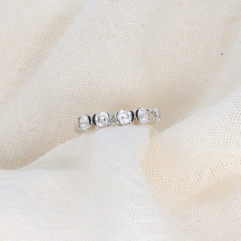 Sofia Diamond Five Stone Ring By Heidi Kjeldsen Jewellery R1143s still