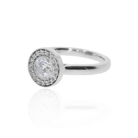 Sofia Exhibit Diamond Cluster Ring Heidi Kjeldsen Jewellery R1103S white