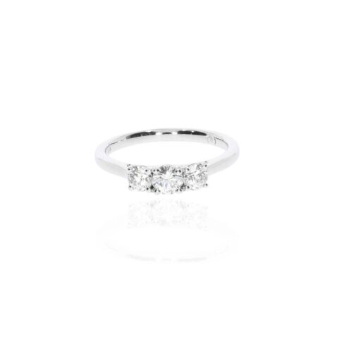 Sofia Exhibit Diamond Three Stone Ring Heidi Kjeldsen Jewellery R1338s white1