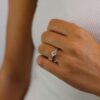 Sofia Princess Cut Diamond Ring Heidi Kjeldsen Jewellery R1100 model