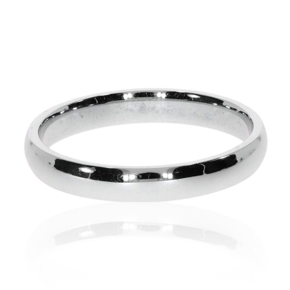 Sofia platinum wedding ring By Heidi Kjeldsen Jewellery R1536 front