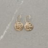 Tove Gold love knot Earrings By Heidi kjeldsen jewellery ER2352 still (2)