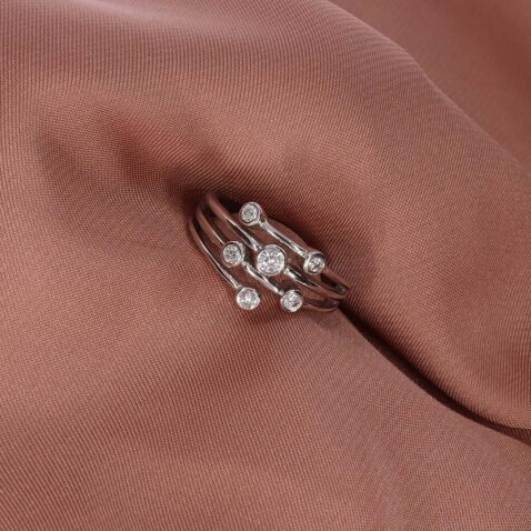Trine Diamond Bubble Ring Heidi Kjeldsen Jewellery R1628 still