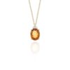 Dorit Citrine and Diamond Pendant By Heidi Kjeldsen Jewellery P1680 still