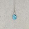 Freja Blue Topaz and Diamond Pendant Heidi Kjeldsen Jewellers P1672 still
