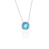 Freja Blue Topaz and Gold Pendant Heidi Kjeldsen Jewellers P1670 white1