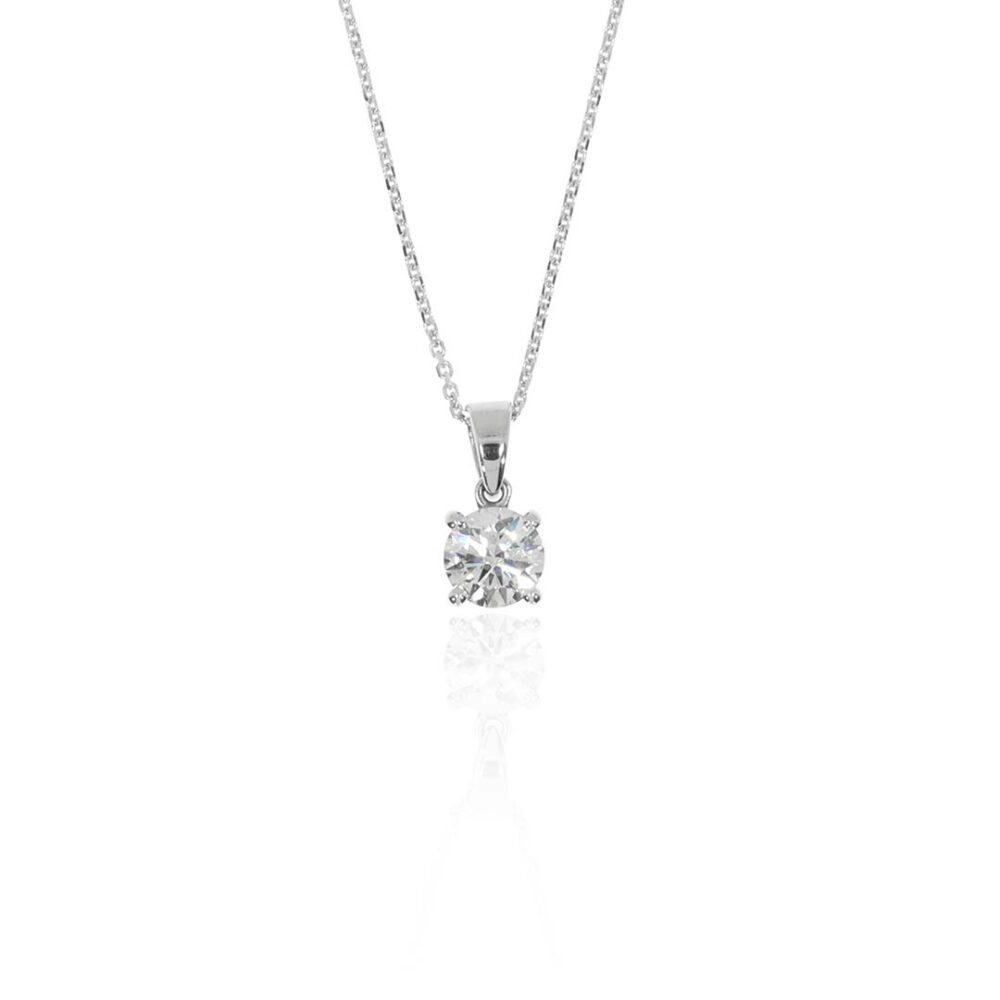 Karina Lab Diamond Pendant Heidi Kjeldsen Jewellery P1682 white