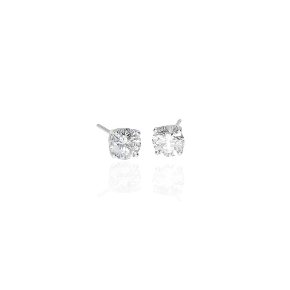 Karina Laboratory Grown Diamond Earstuds Heidi Kjeldsen Jewellery ER5029 white1