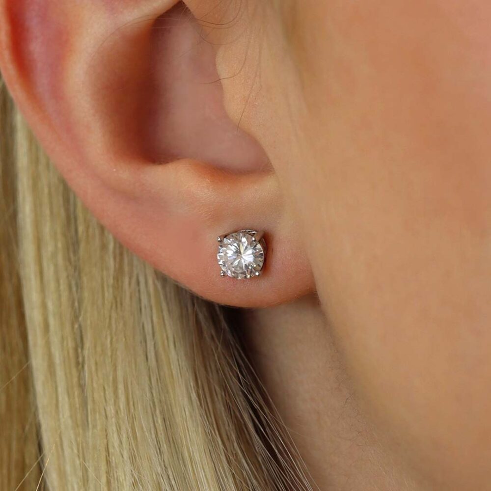 Karina Laboratory Grown Dimaond Gold Earrings Heidi Kjeldsen Jewellers ER5029 (1)