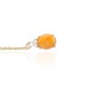 Lisbet Diamond Fire Opal Pendant Heidi Kjeldsen Jewellery P1668 white