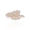 Margit Cultured Pearl Necklace with Orange Knots and Vermeil Clasp Heidi Kjeldsen Jewellery NL1235 stack