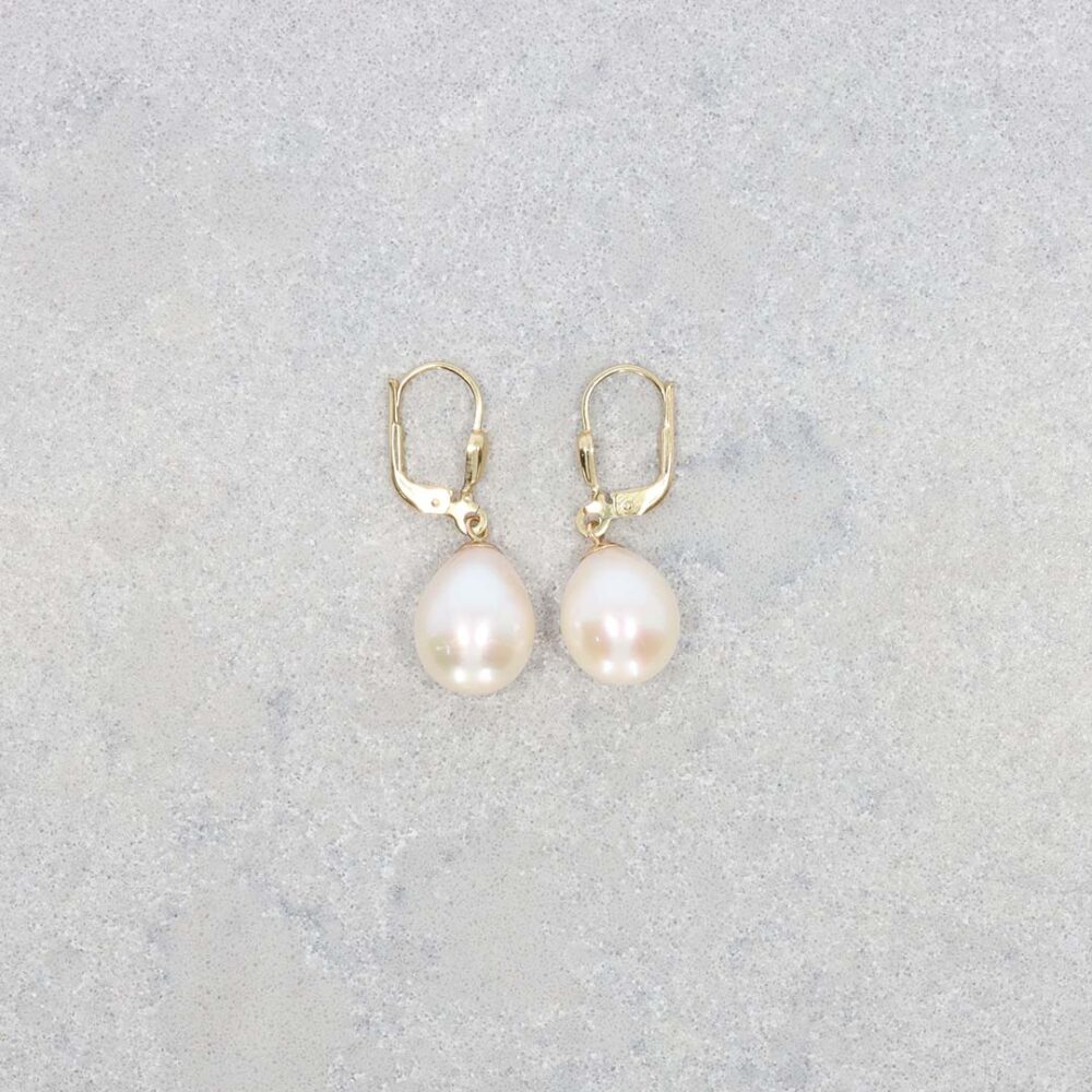 Margit Pearl And Gold Drop Earrings Heidi Kjeldsen Jewellery ER4998 still