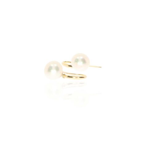 Sofia Cultured Pearl AAA Drop Earrings Heidi Kjeldsen Jewellery ER5001 white