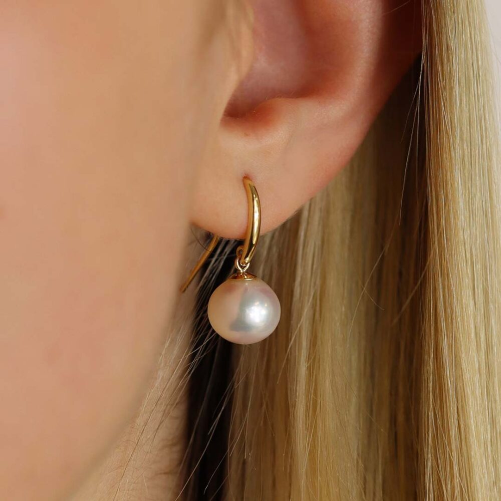 Sofia Cultured Pearl Drop Earrings Heidi Kjeldsen Jewellers ER5001