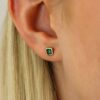 Jette Emerald Earrings Heidi Kjeldsen Jewellers ER5035