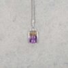 Viola Ametrine and Diamond Gold Pendant Heidi Kjeldsen Jewellery P1689 still